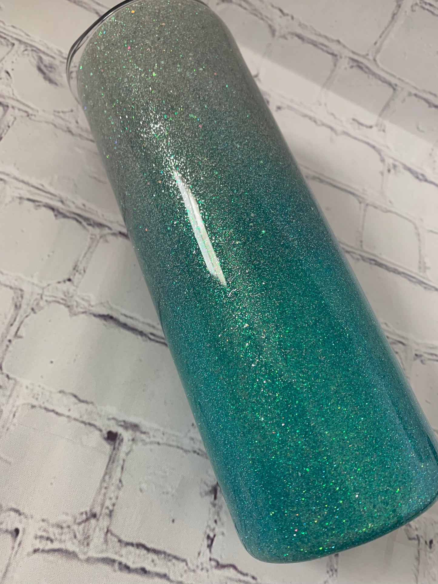 Glittered Seas The Day Beach Tumbler 20 oz