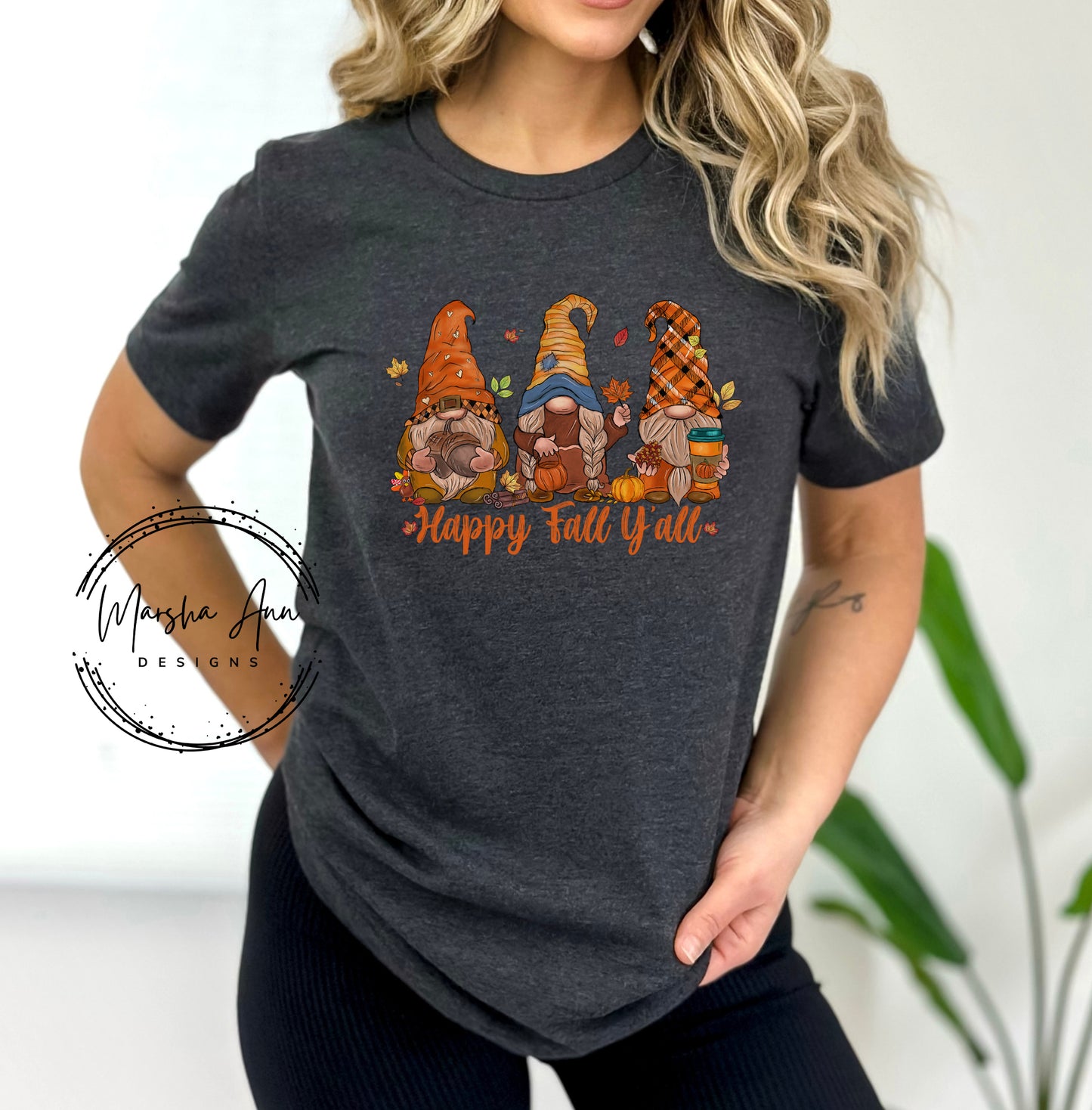 Gnomes Happy Fall Y'all Shirt