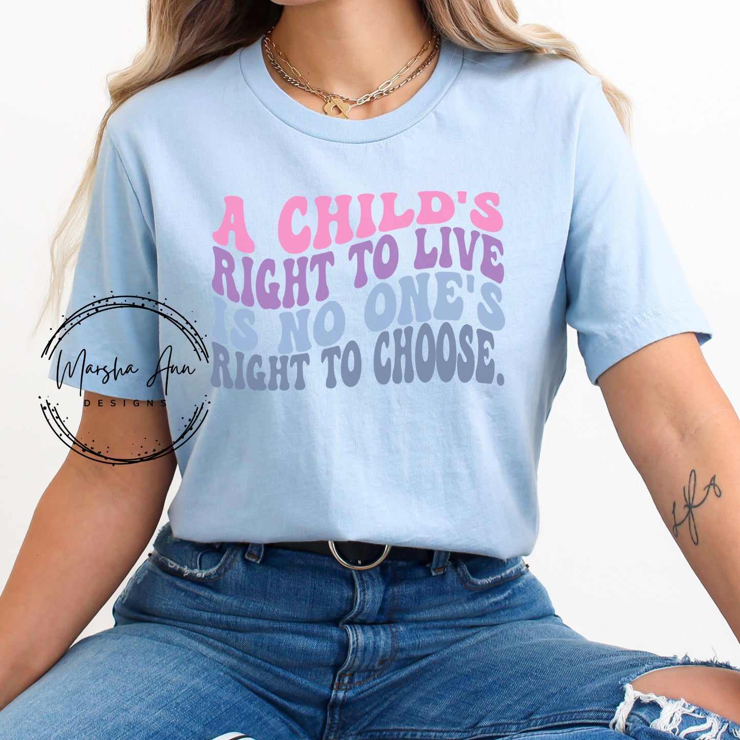 Pro Life Unisex Jersey Short Sleeve Tee, Prolife Shirt, Support Life Movement, Baby Rights T-Shirt, Anti-Abortion Top