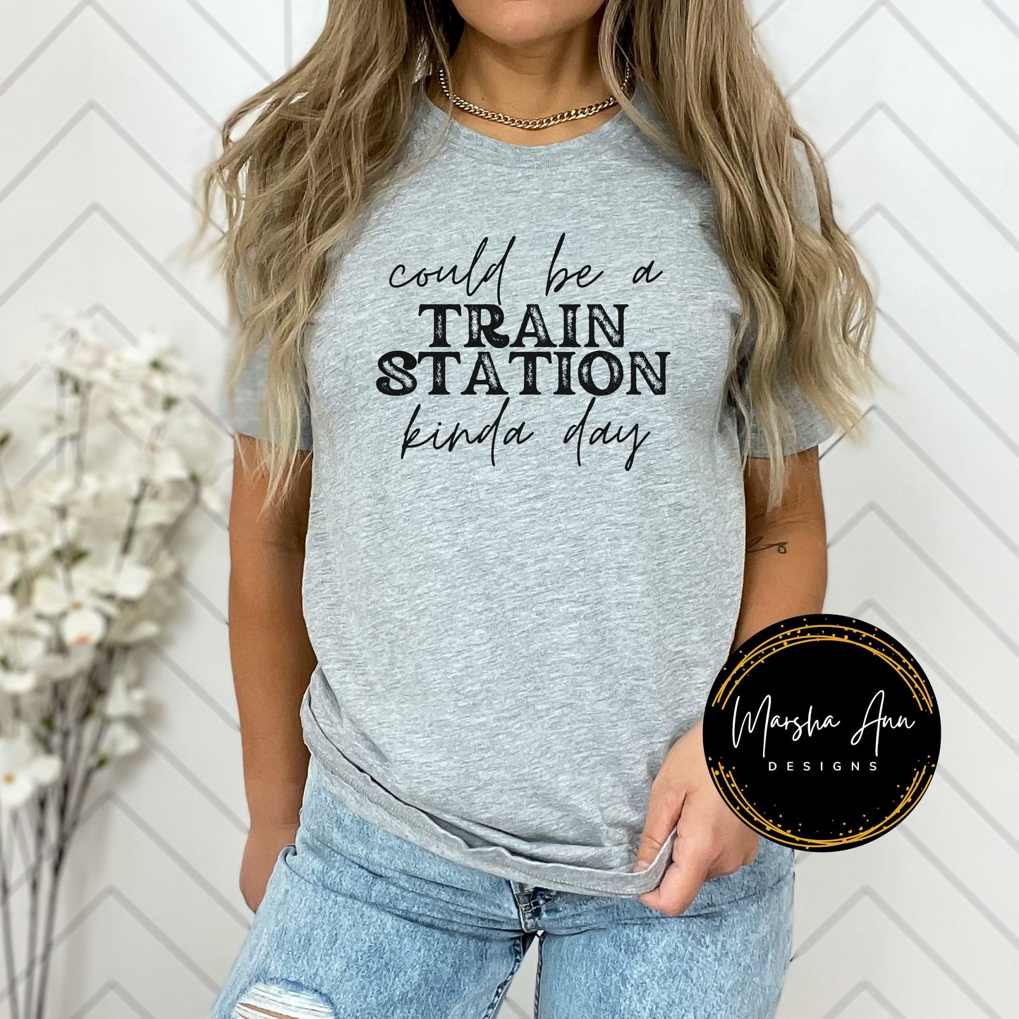 Could be a train station kinda day T-Shirt