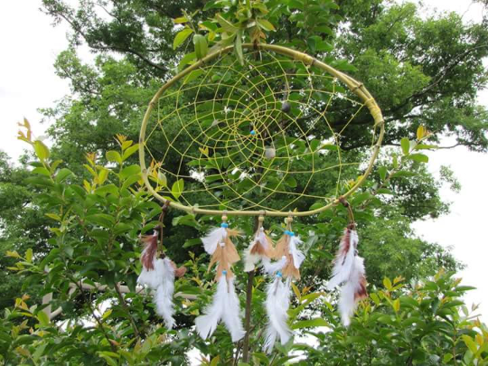 Handmade Bamboo Dreamcatcher