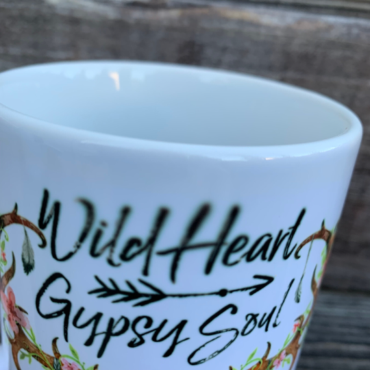 Wild Heart Gypsy Soul 15 oz Mug DISCOUNTED