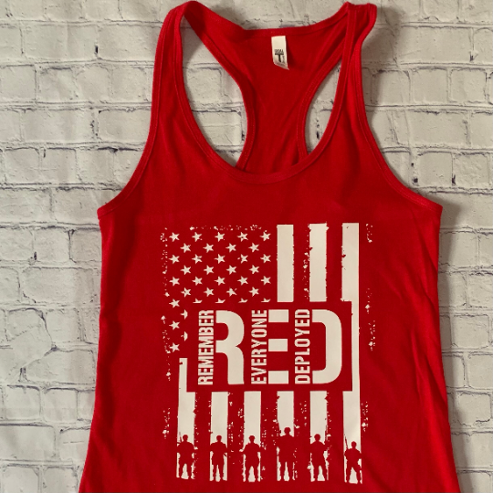 Remember Everyone Deployed Red Tank - Red Friday