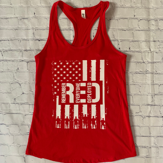 Remember Everyone Deployed Red Tank - Red Friday