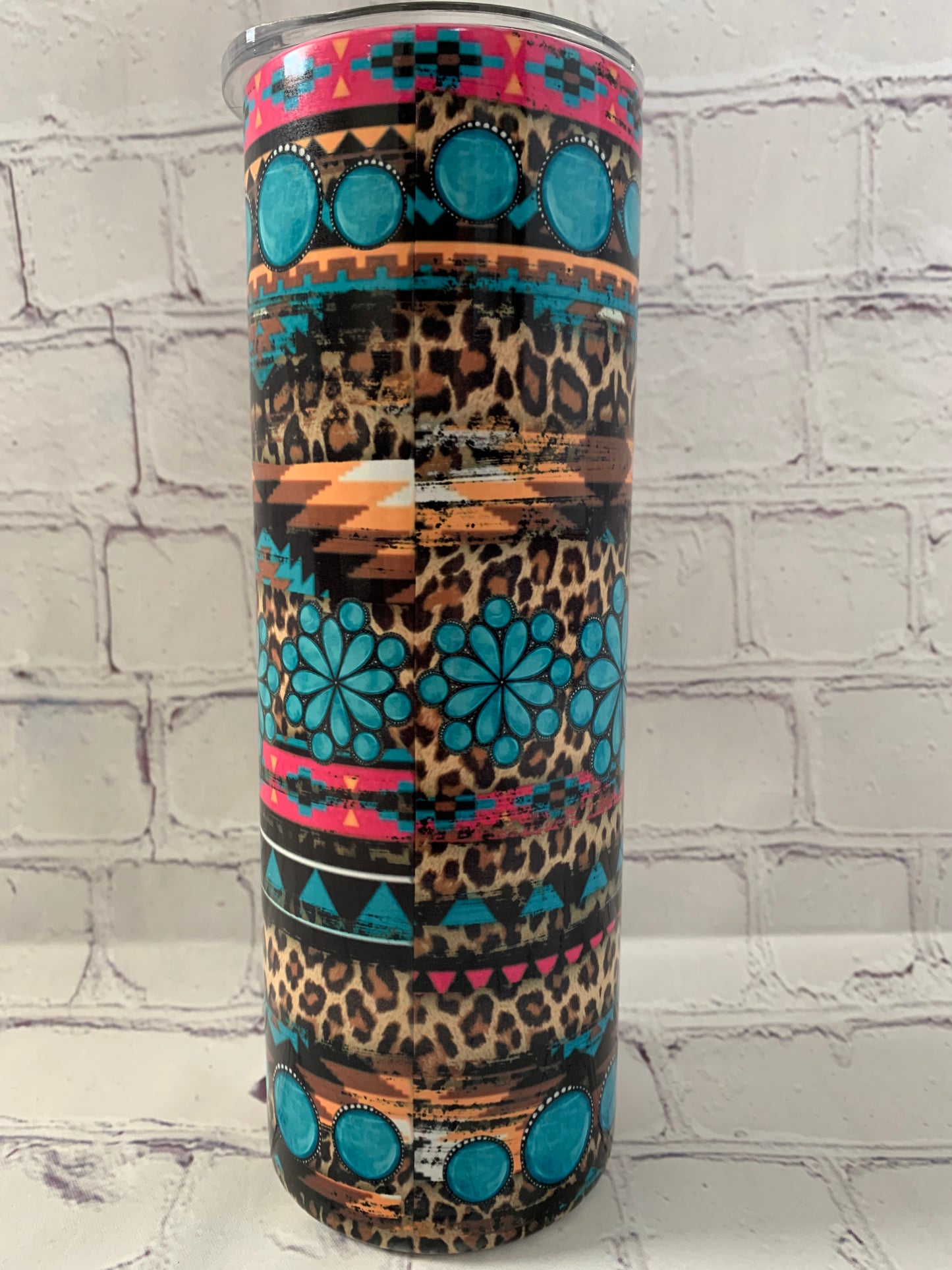 Yellowstone Leopard 20 oz Tumbler