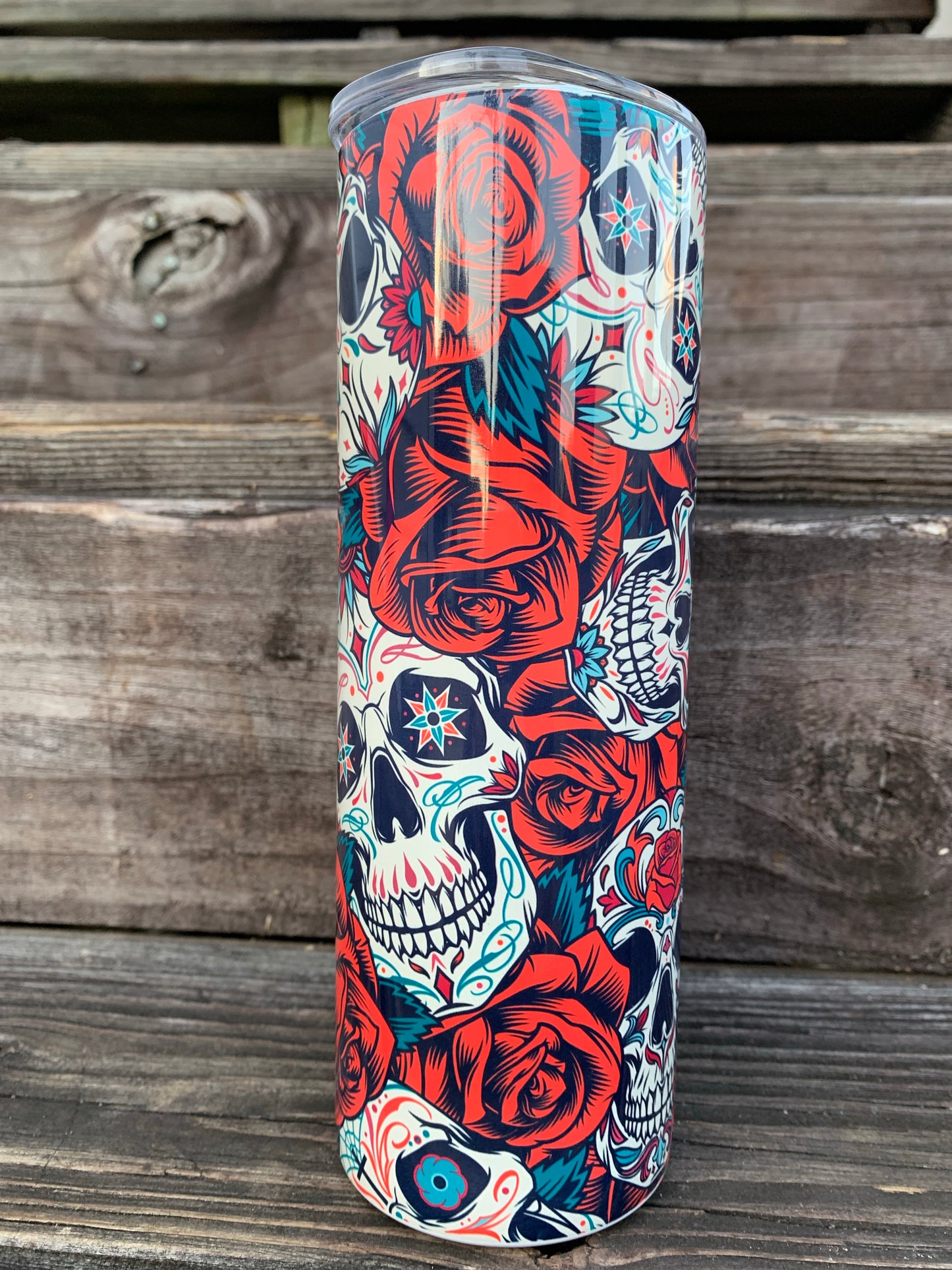 Skulls & Roses Tumbler