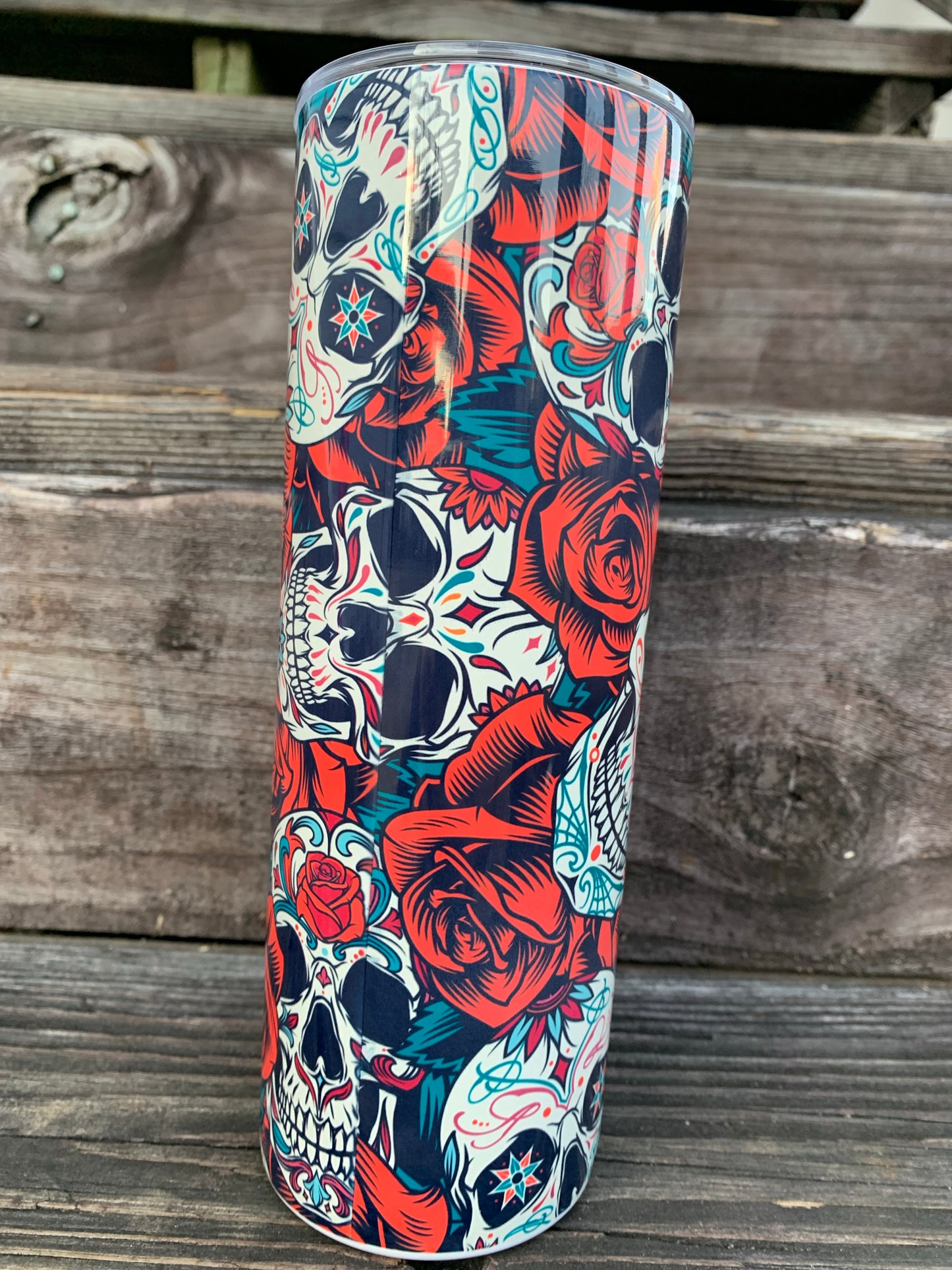 Skulls & Roses Tumbler