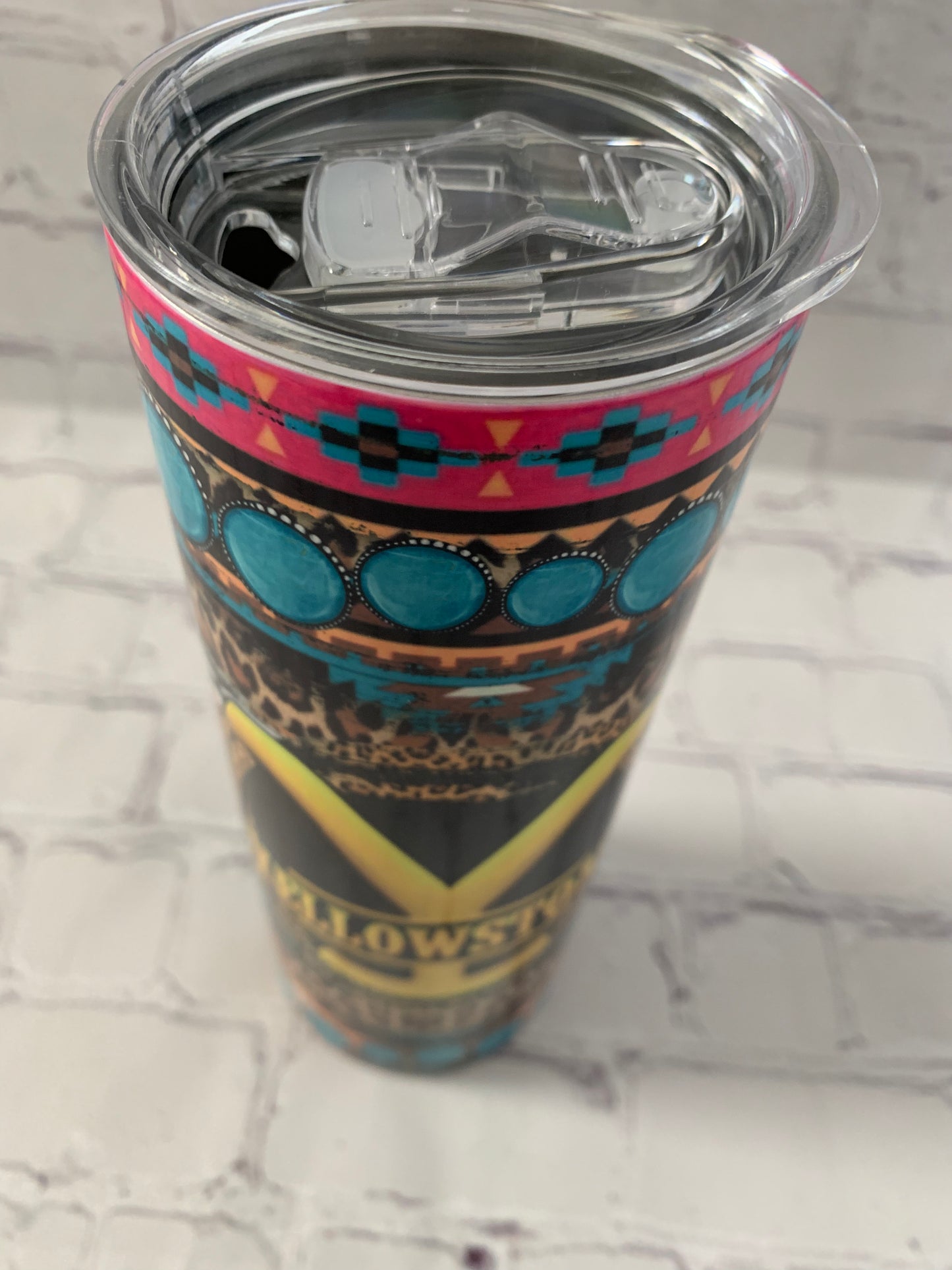 Yellowstone Leopard 20 oz Tumbler