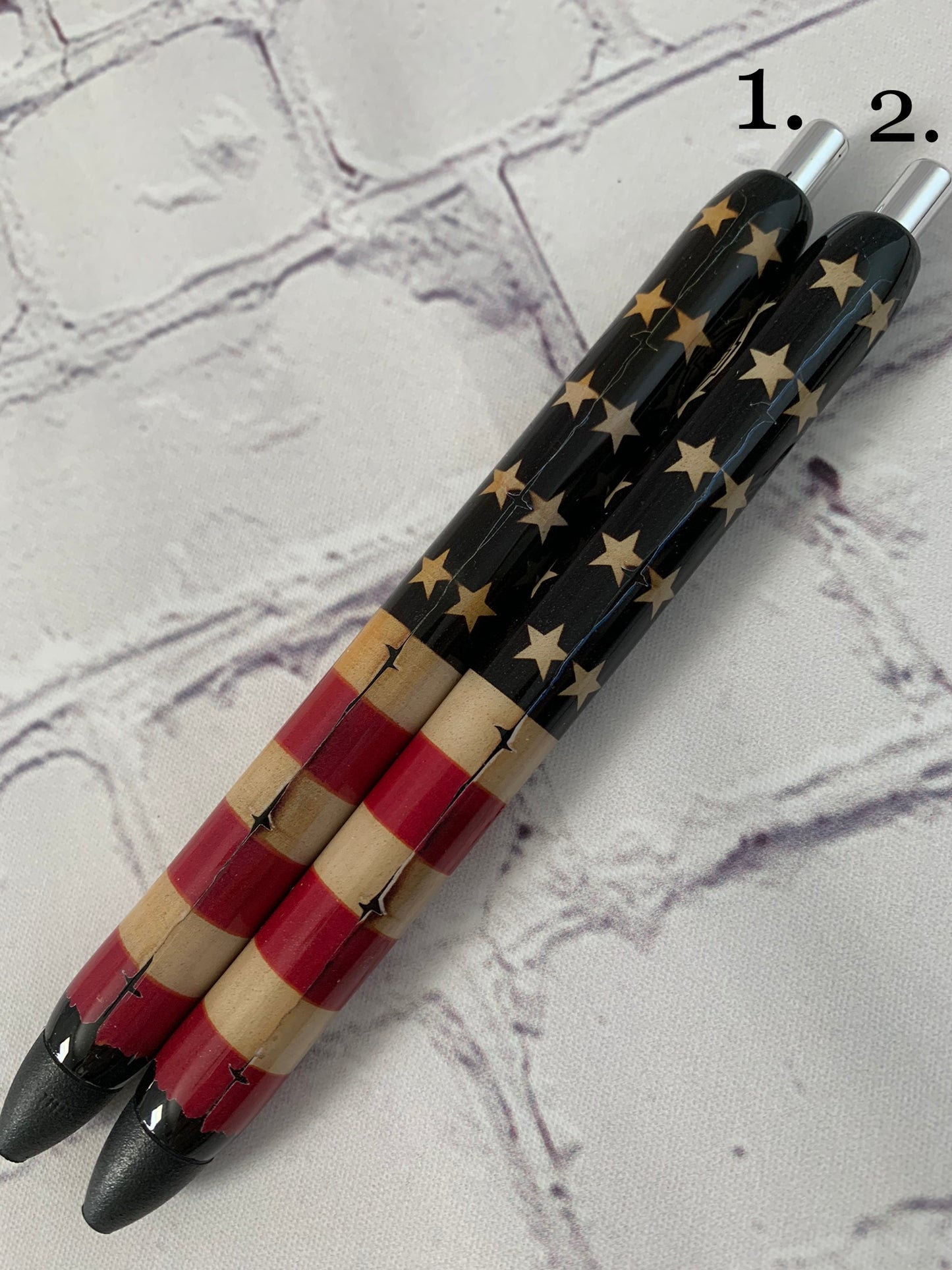 Patriotic Epoxy Refillable Gel Pens