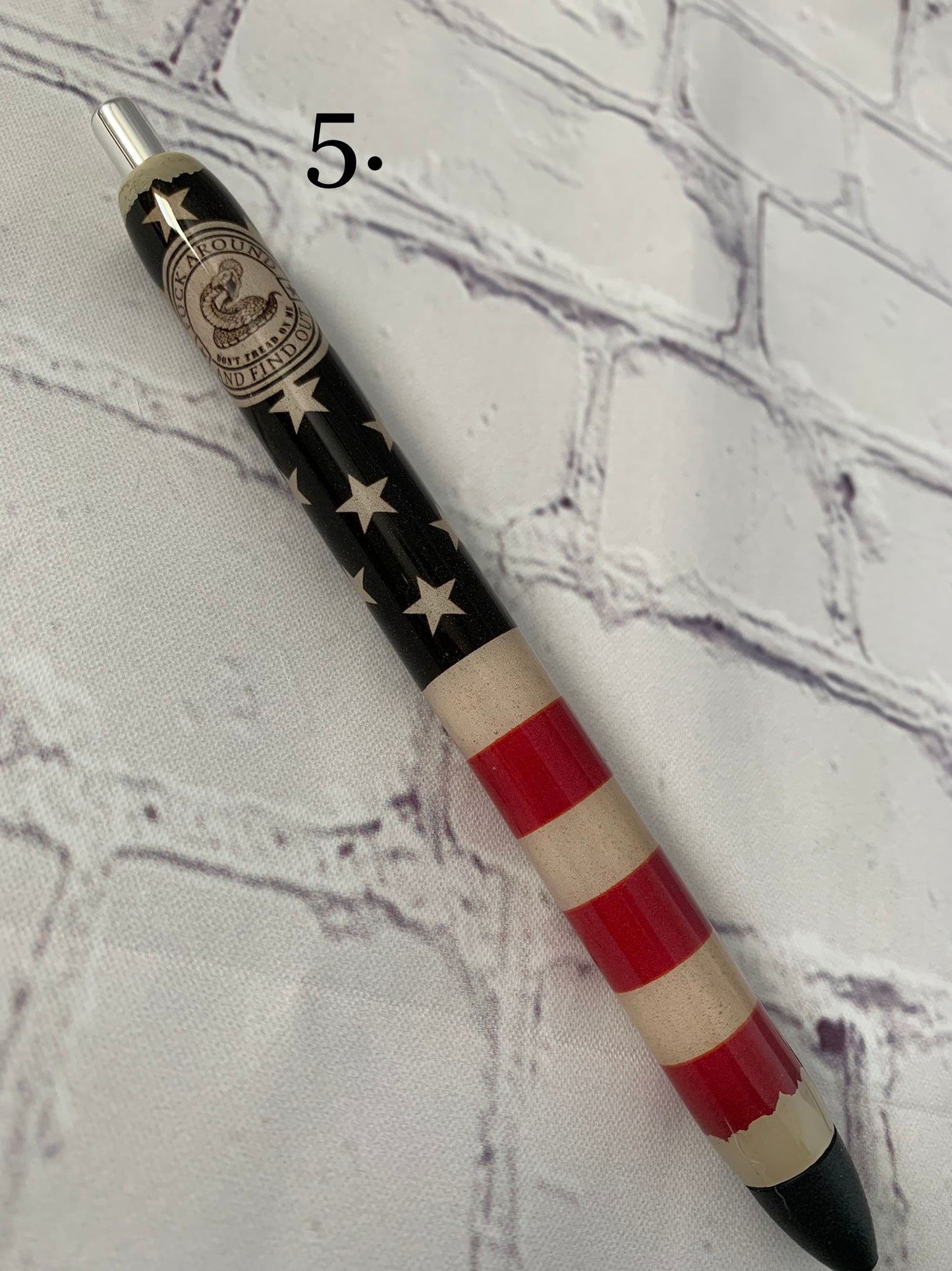 Patriotic Epoxy Refillable Gel Pens