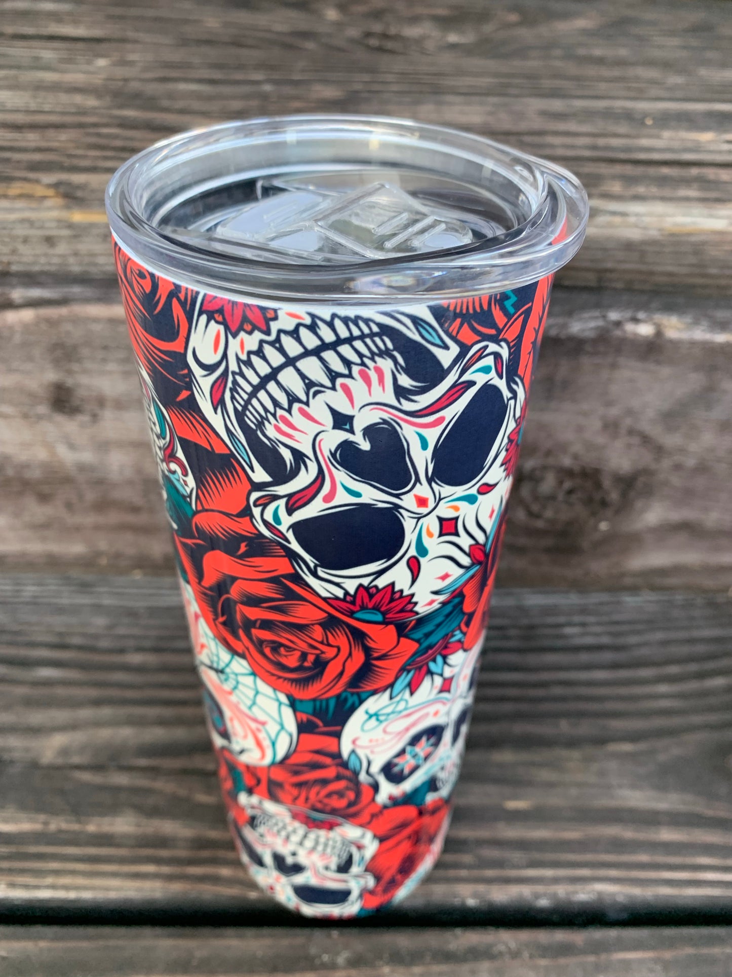 Skulls & Roses Tumbler