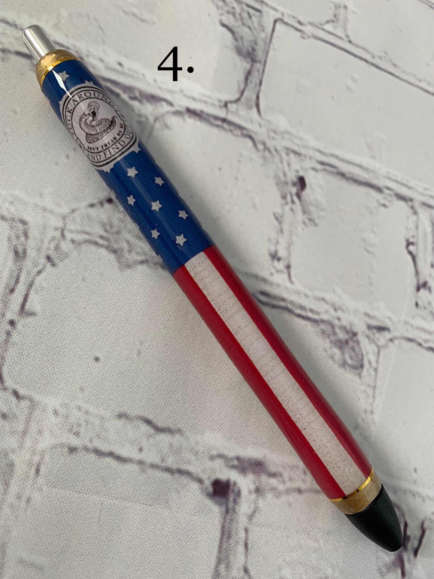 Patriotic Epoxy Refillable Gel Pens