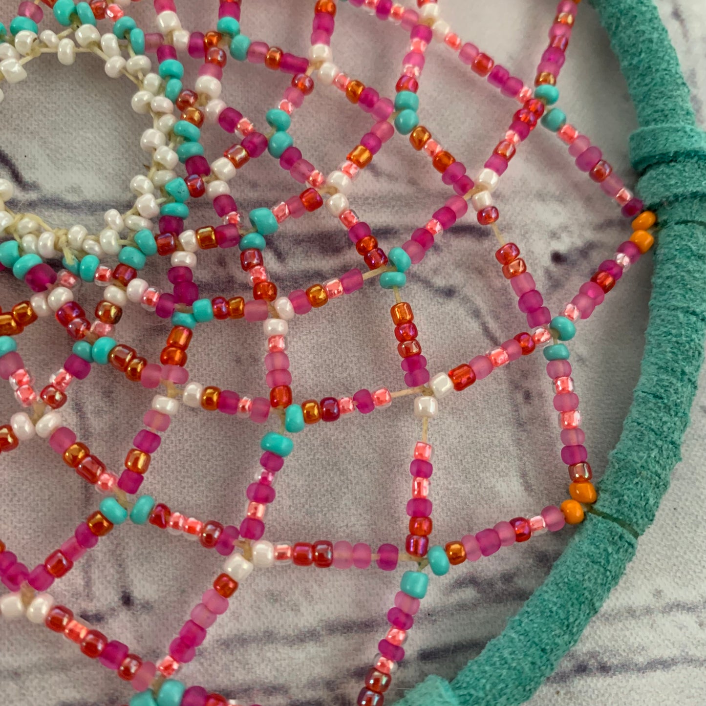 Dreamcatcher fully beaded