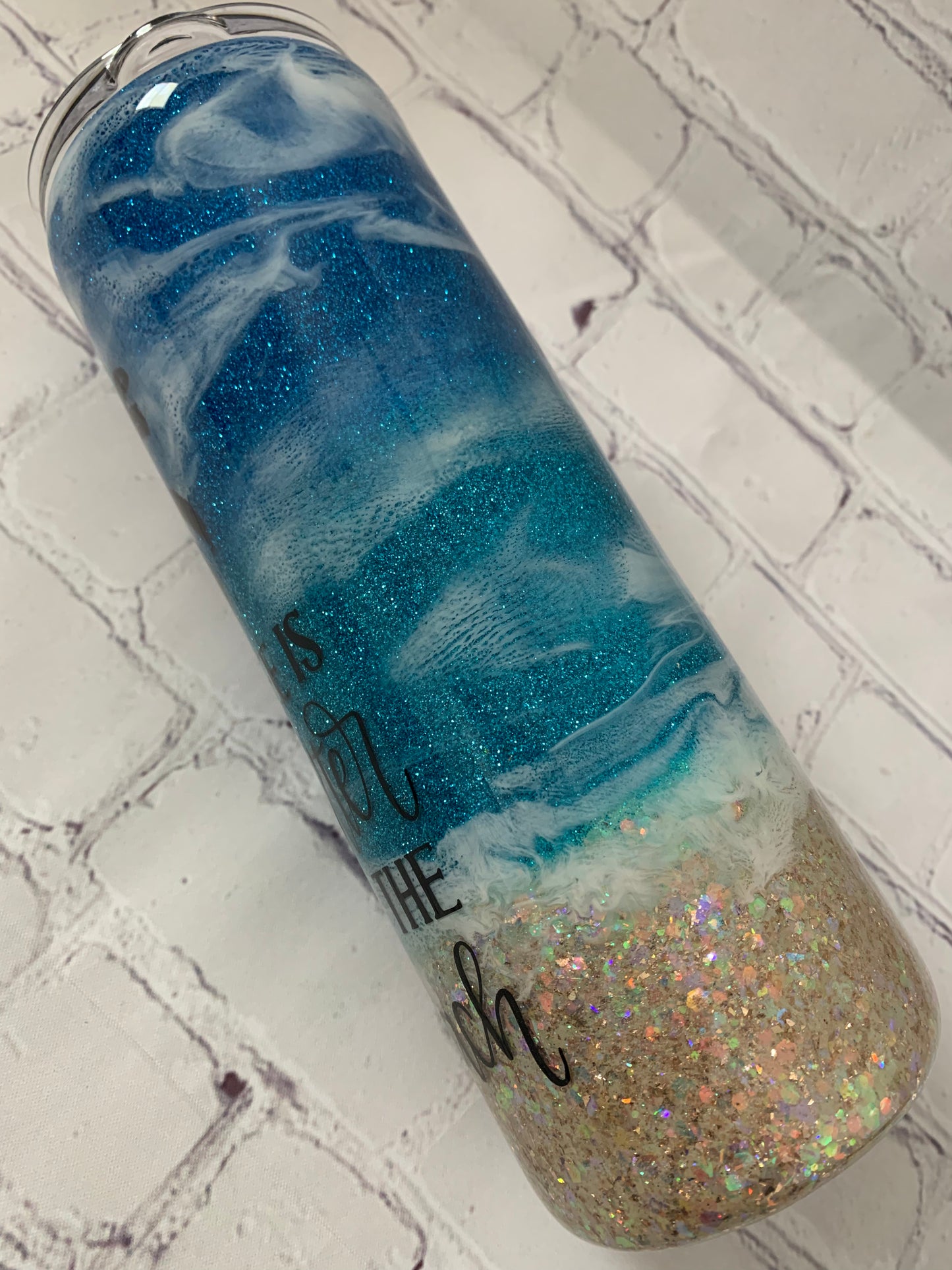 Glittered Tumbler 20 oz