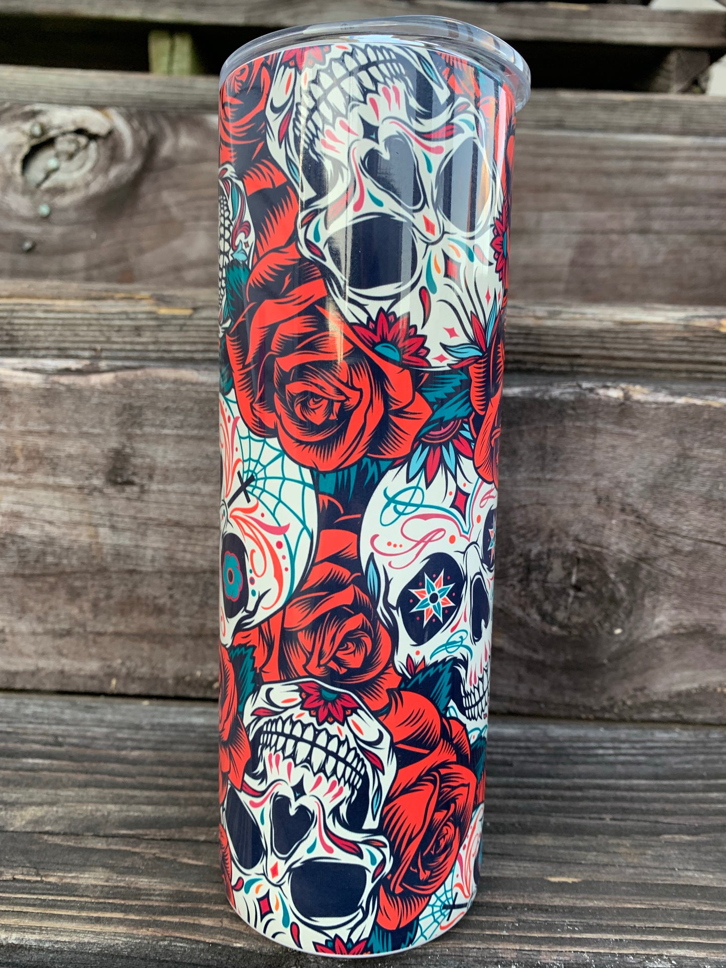 Skulls & Roses Tumbler