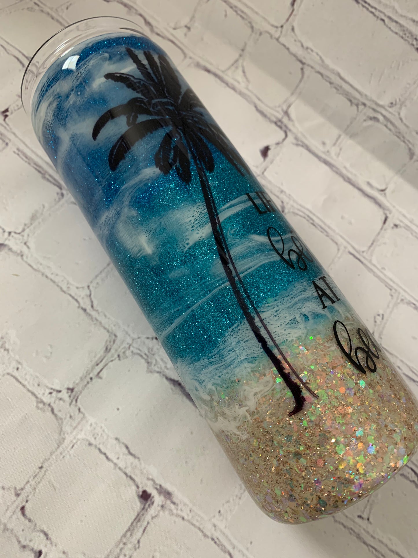 Glittered Tumbler 20 oz